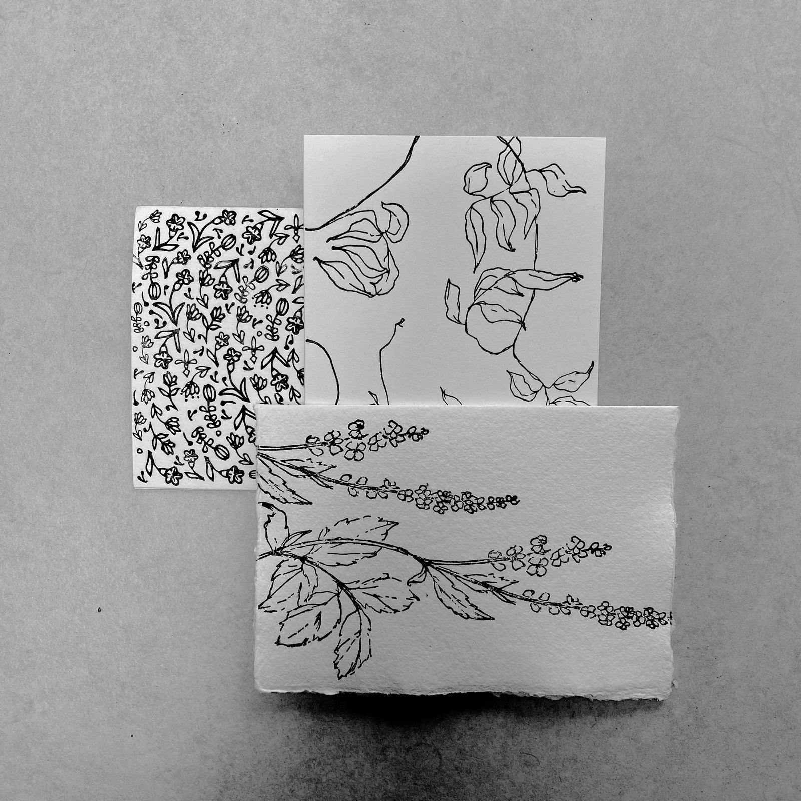 Letterpress greeting cards - Nicely Done Cards