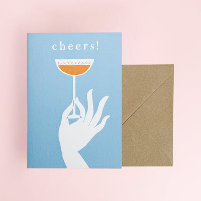 Ariana_Martin_cheers_card_envelope