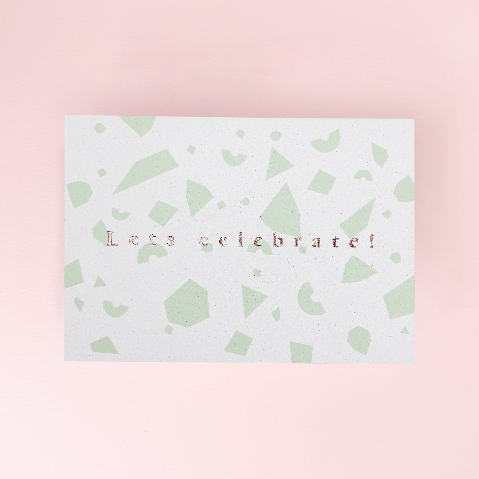 Lets Celebrate Card by Ola