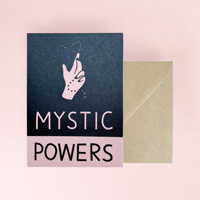 Mystic Powers Card by Pirrip Press