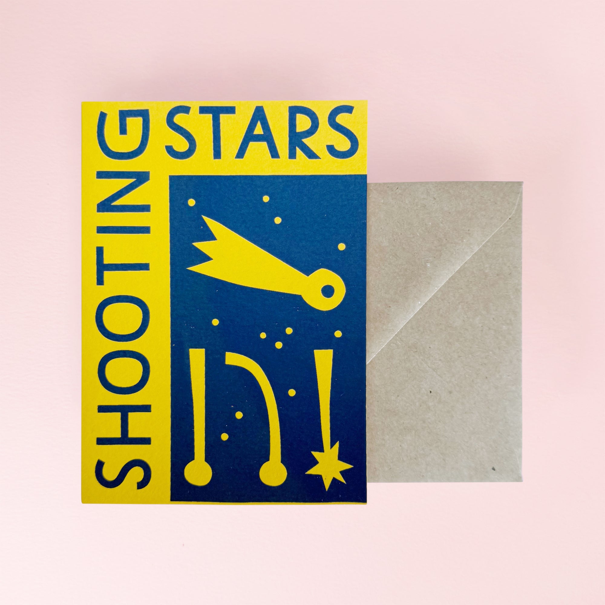 Shooting Stars Card by Pirrip Press