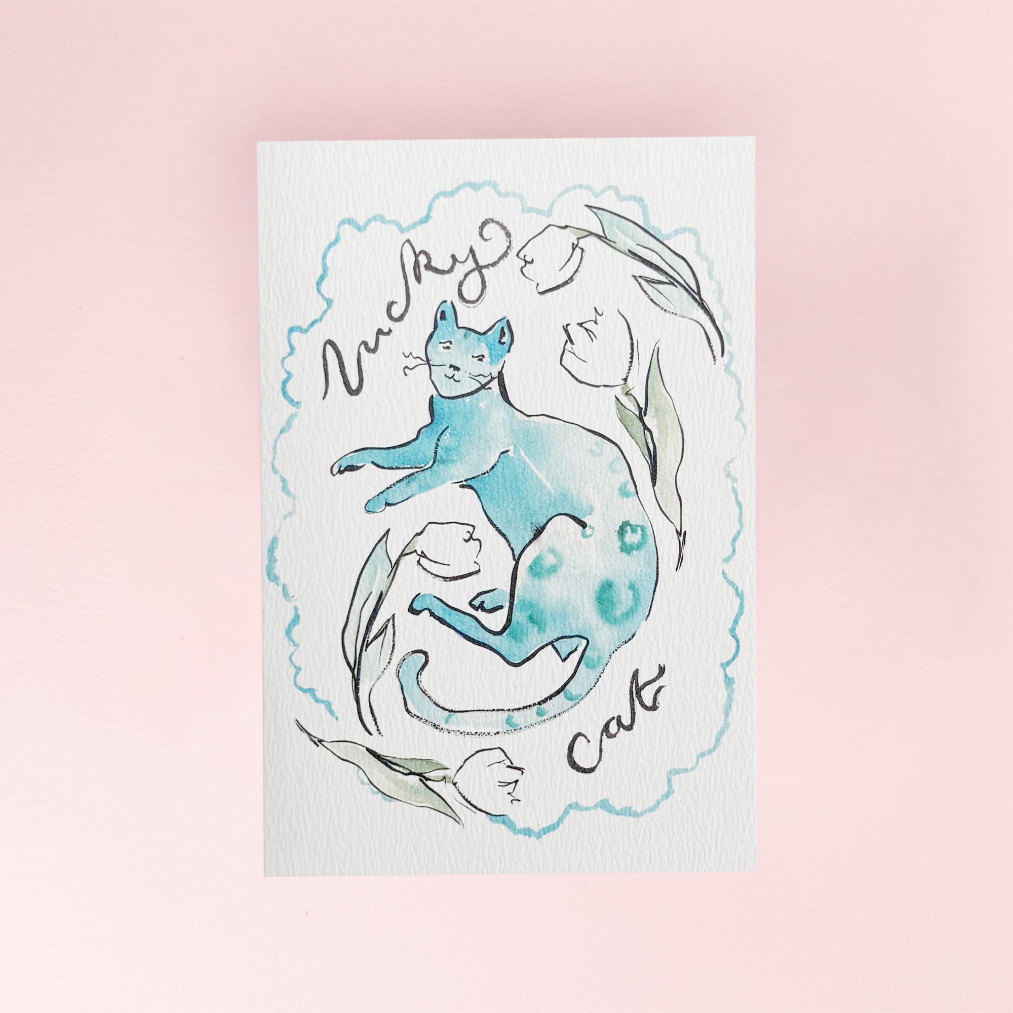 Sophie_Amelia_Creates_lucky_cat_card