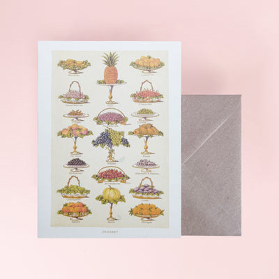 Dessert Card by The Pattern Book