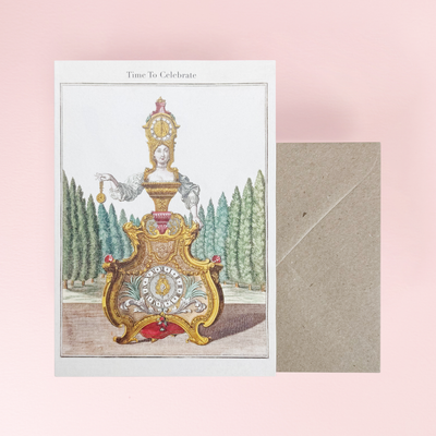 Time to Celebrate Card by The Pattern Book