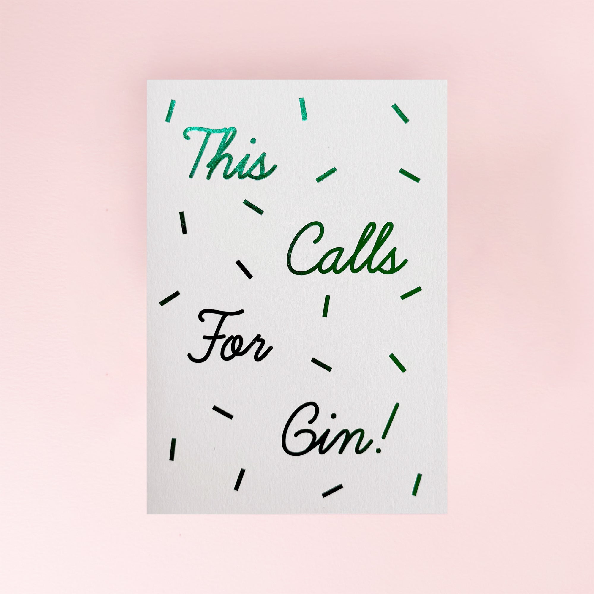 Gin Card by Yes!Paper Goods
