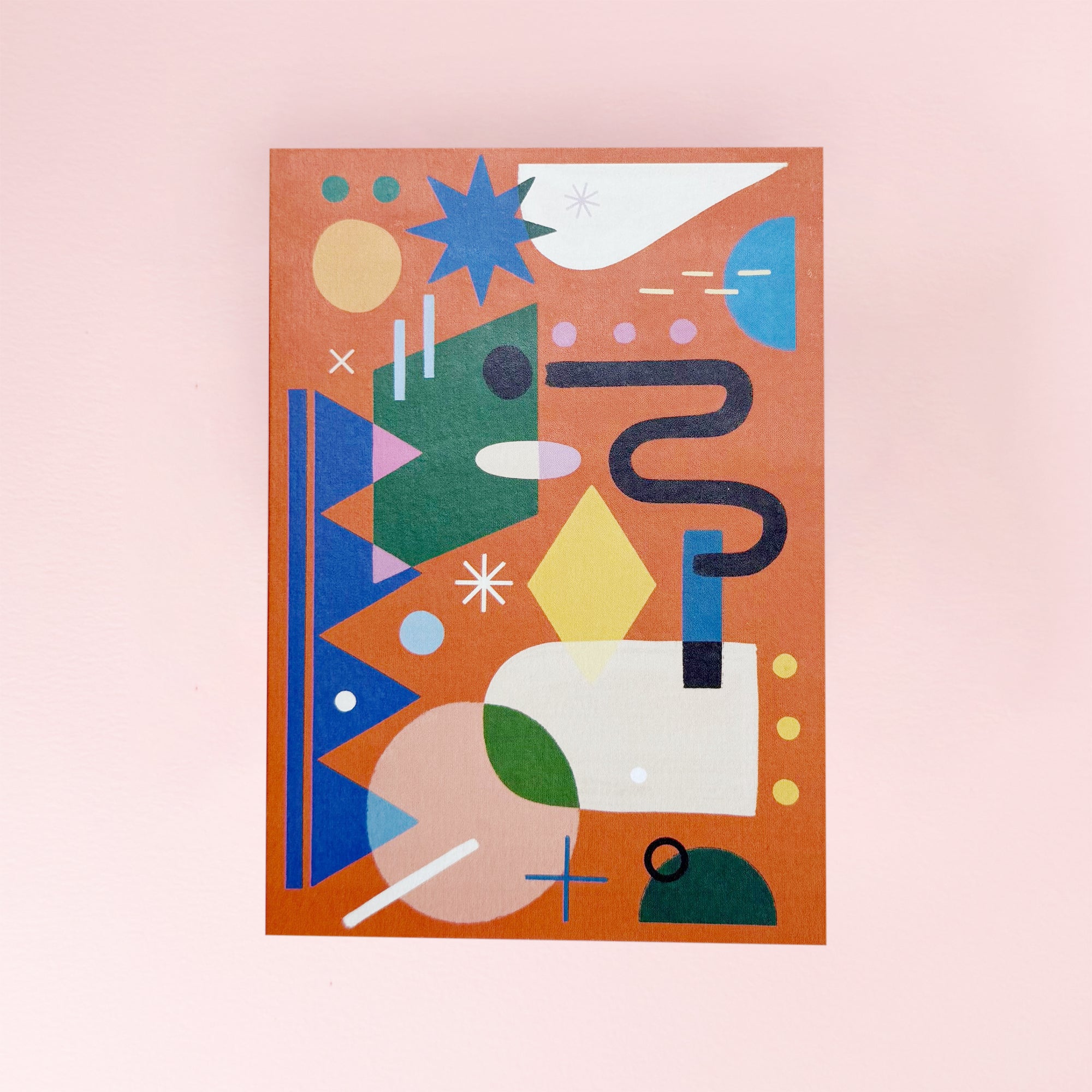 Celebration Abstract Card by Evermade