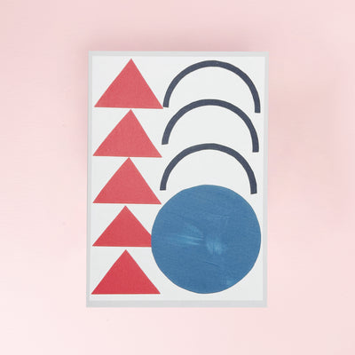 Triangles Card by Hadley Paper Goods
