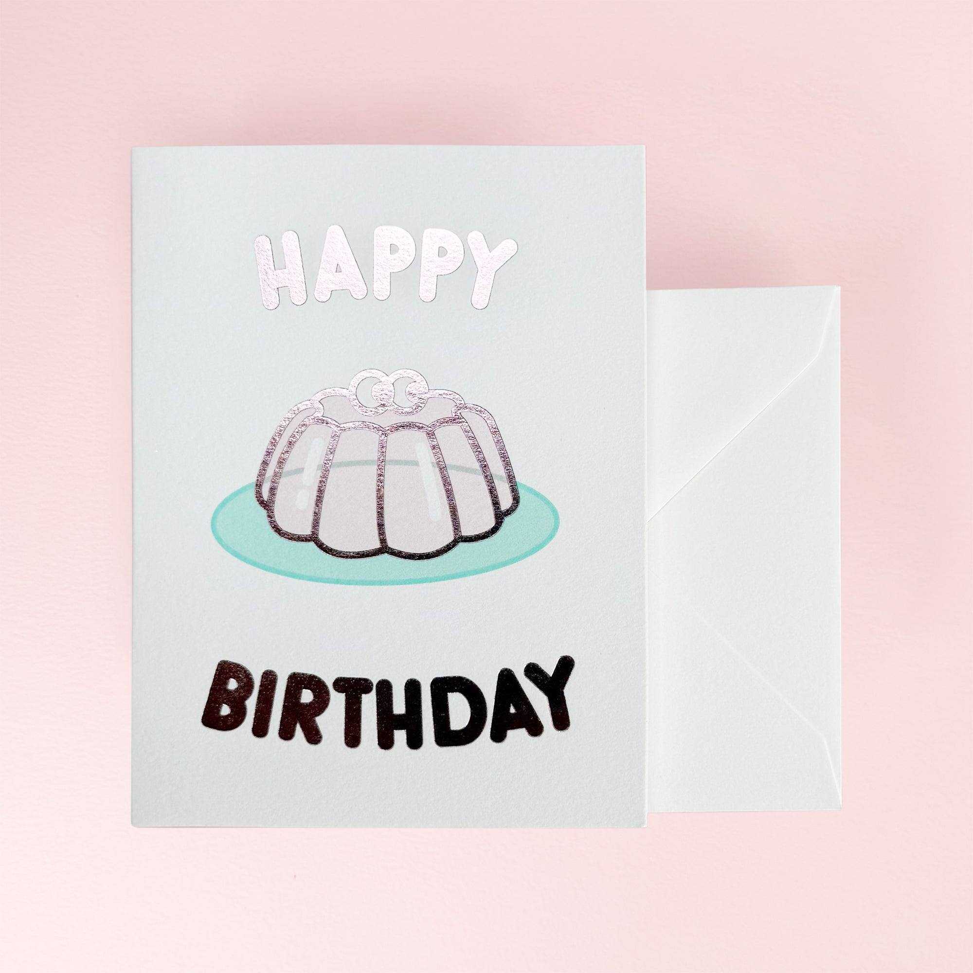 Mini Birthday Jelly Card by Rachel Peck
