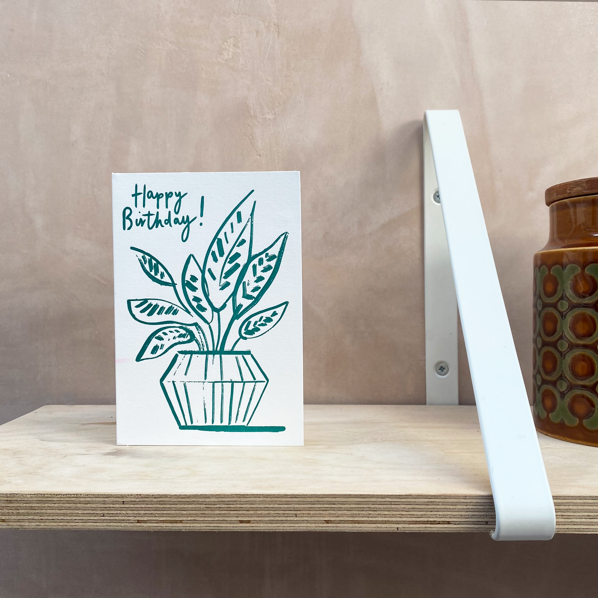 Prayer_Leaf_Plant_Birthday_Greeting_Card