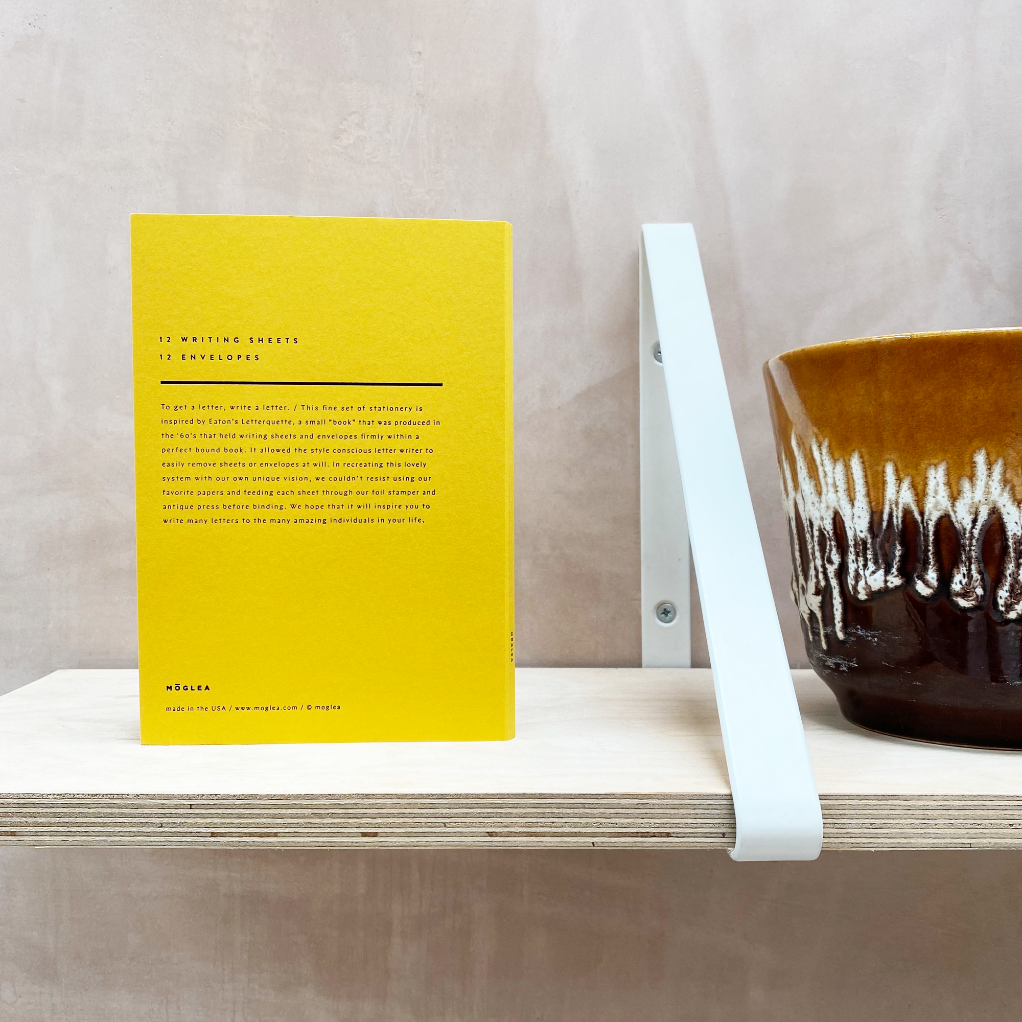 Moglea Yellow Stationery Set