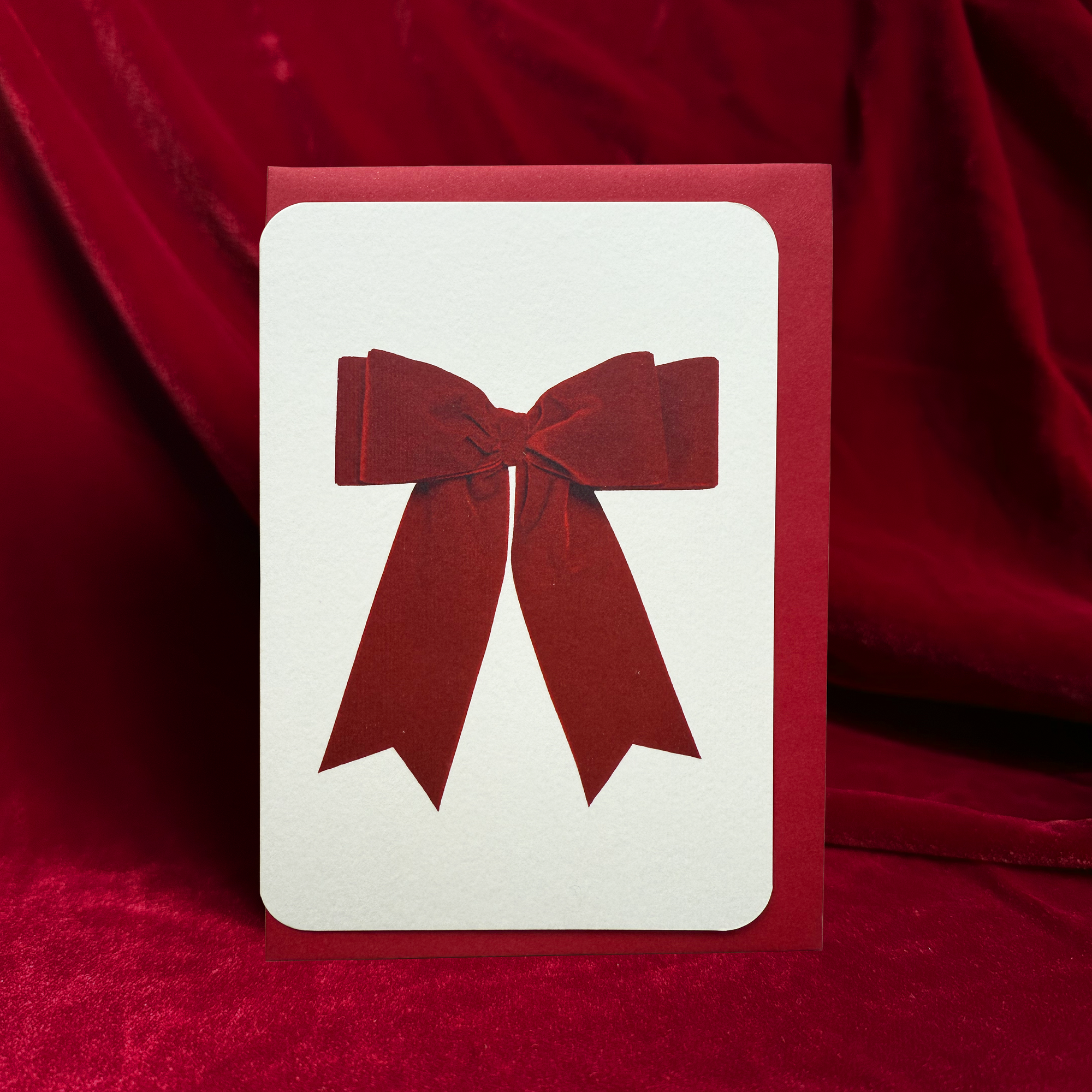 Canonbury_Press_red_velvet_ribbon_card