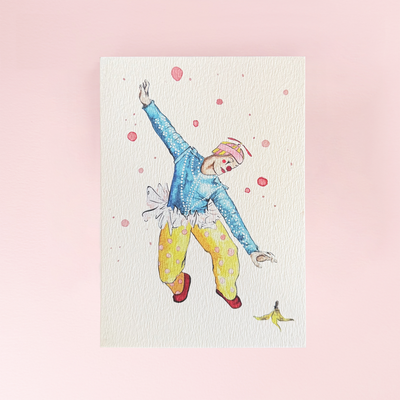 Circus Performer card by Nicely Done Cards