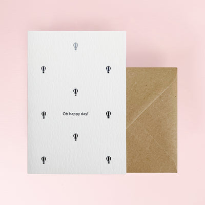 Oh Happy Day Card by Ola