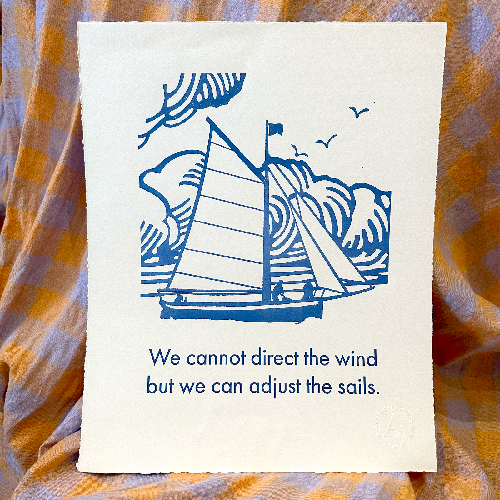 Sailing_letterpressed_art_print