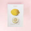 Lemon Card by The Pattern Book