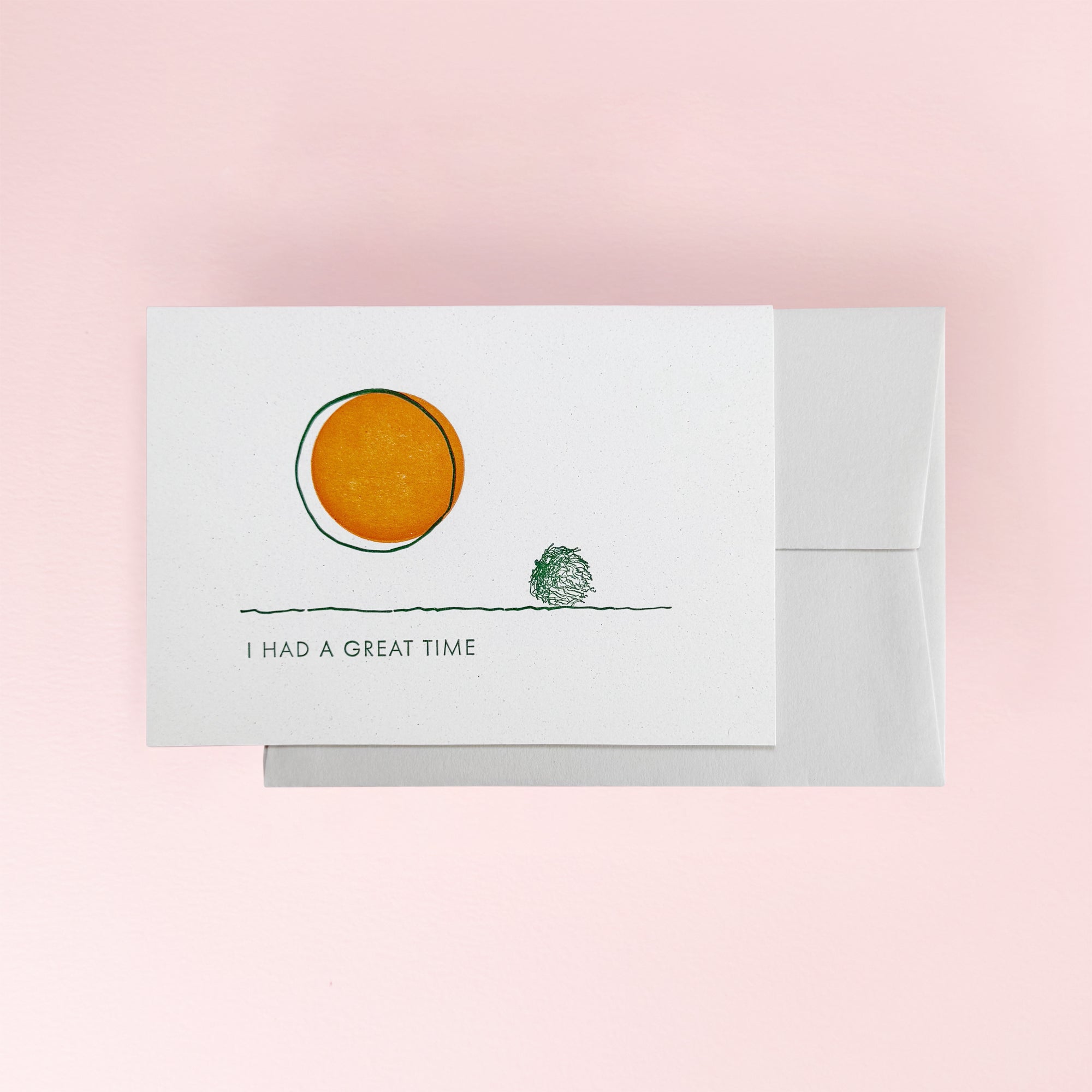 I had a Great Time Card by Tpel Paper and Press