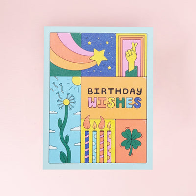 Birthday Wishes card by Bailey Crouch