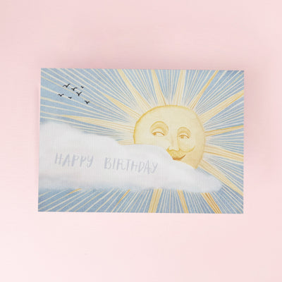 Sunny Birthday card by Eleanor Percival