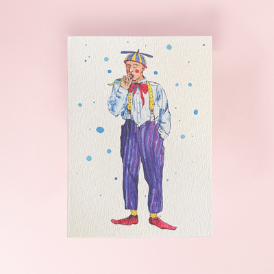 Circus Entertainer card by Nicely Done Cards