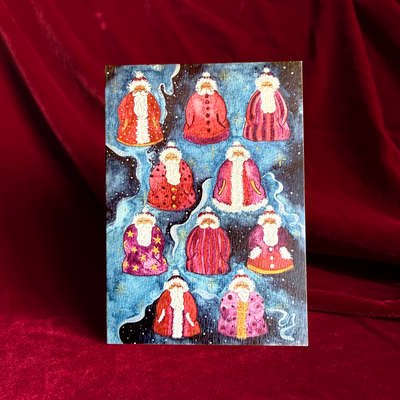 Father Christmas Dolls card by Nicely Done Cards