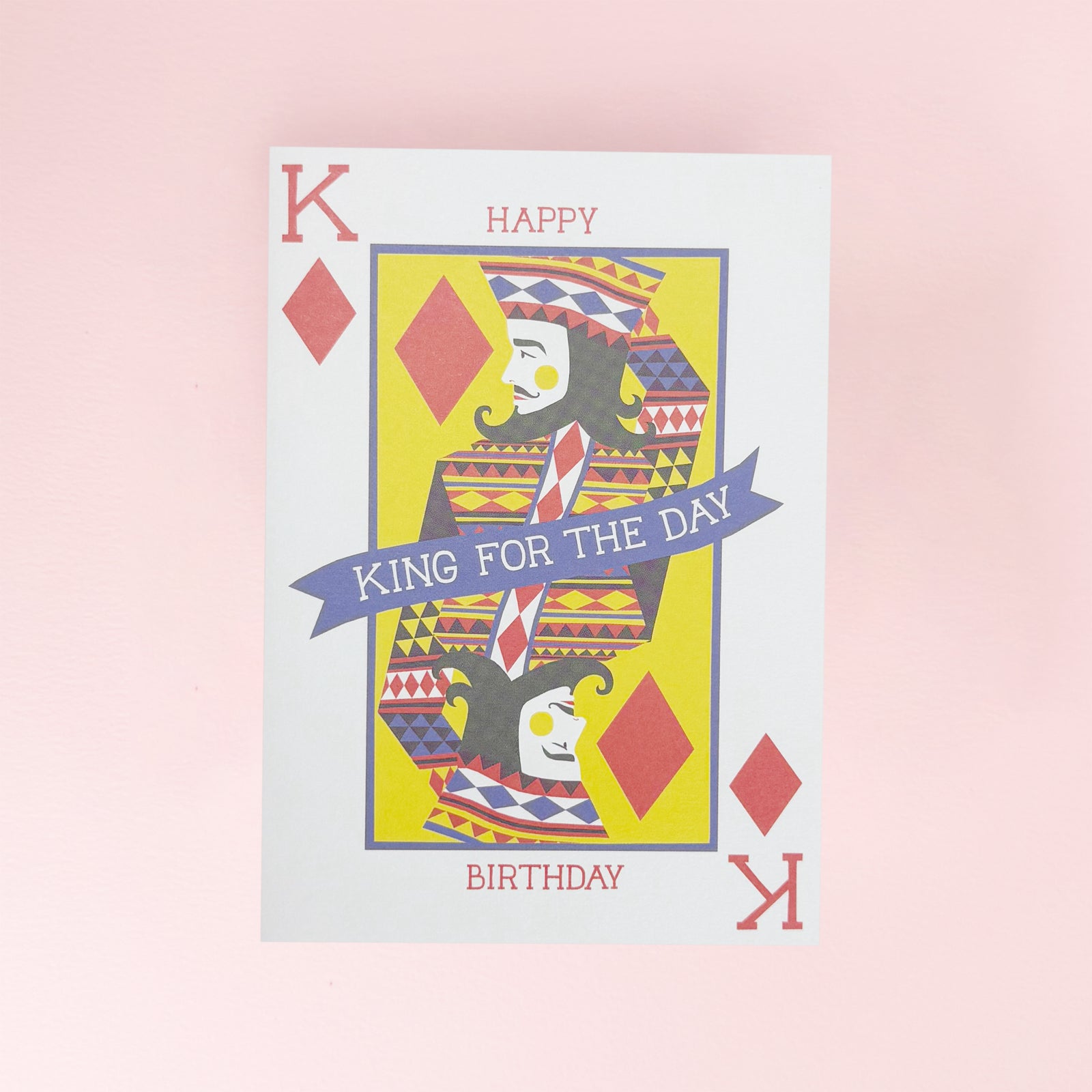 Birthday King Card by Printer Johnson