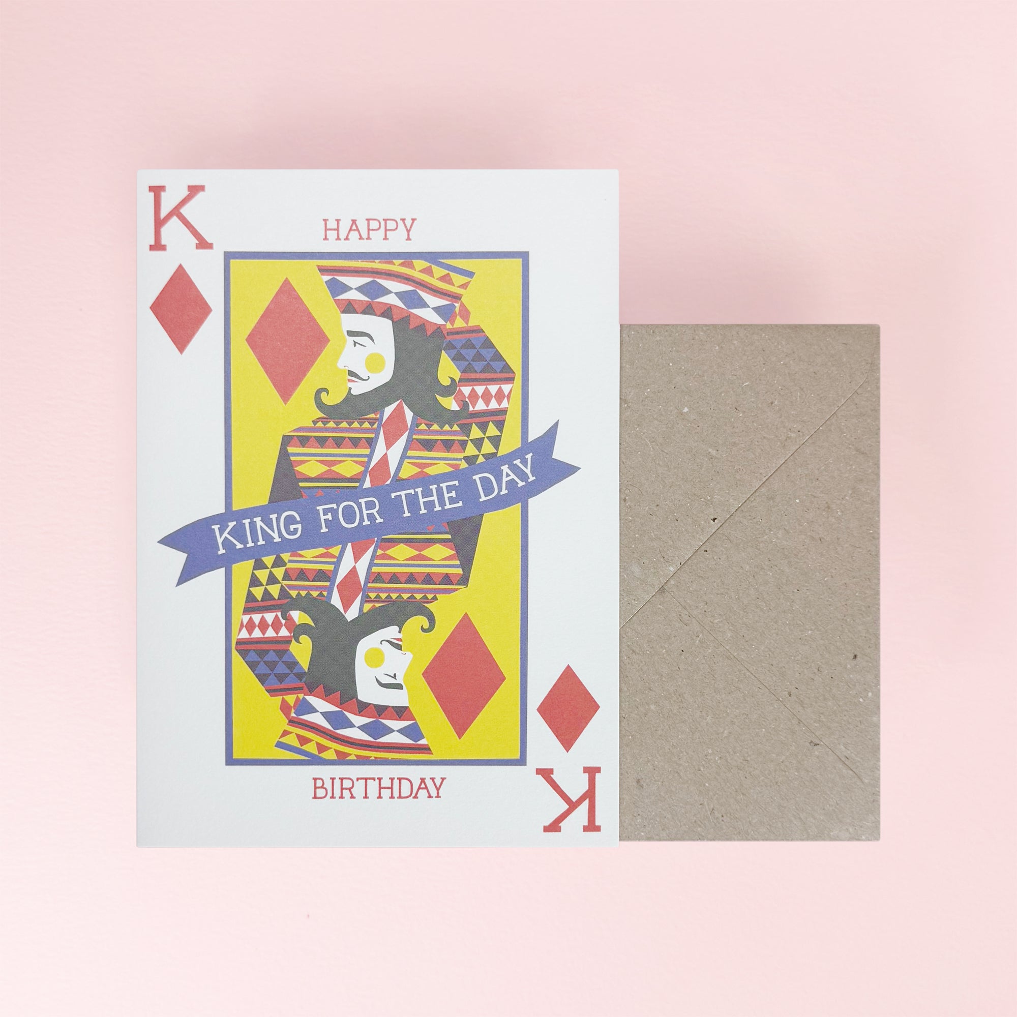 Birthday King Card by Printer Johnson