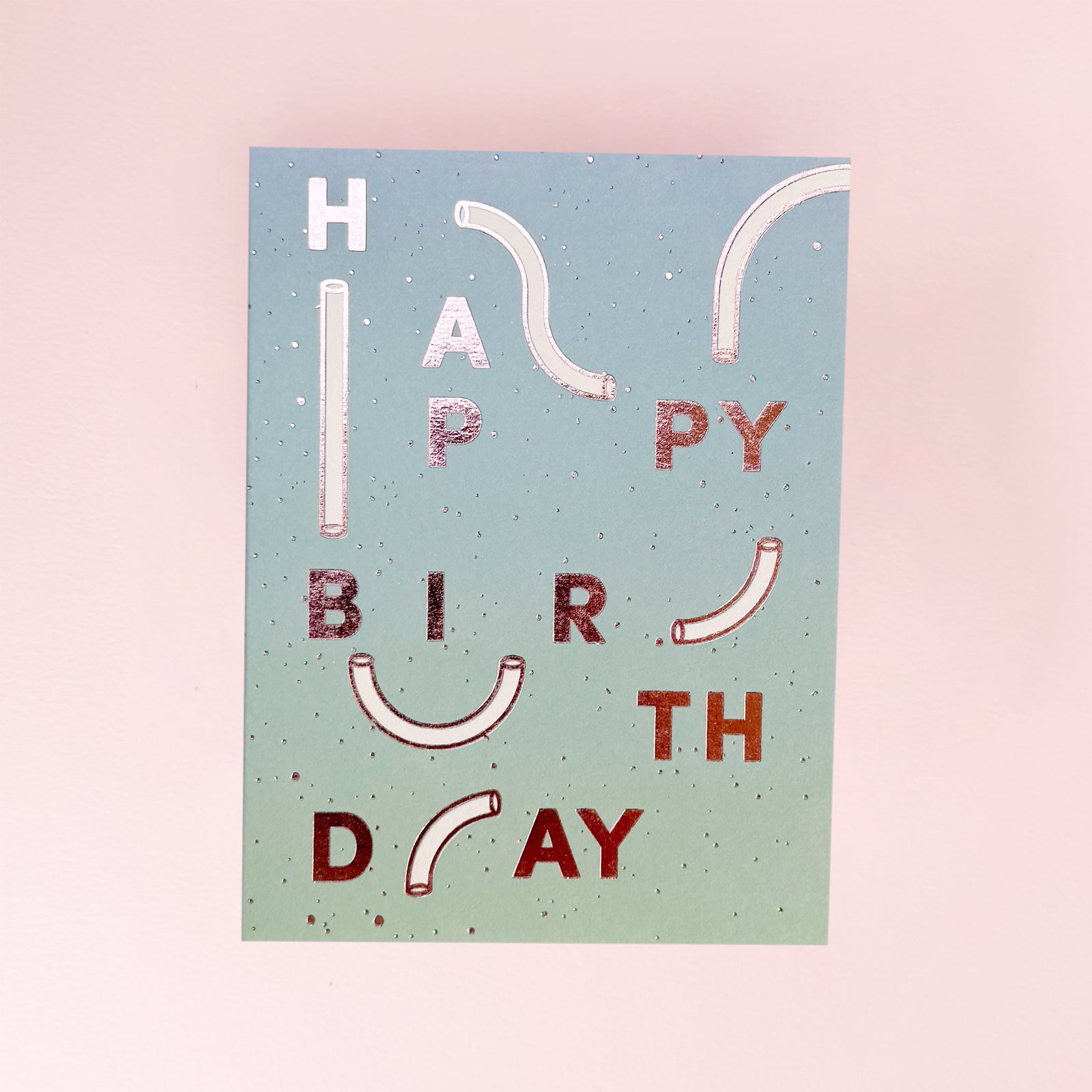 Mini Happy Birthday Card by Rachel Peck