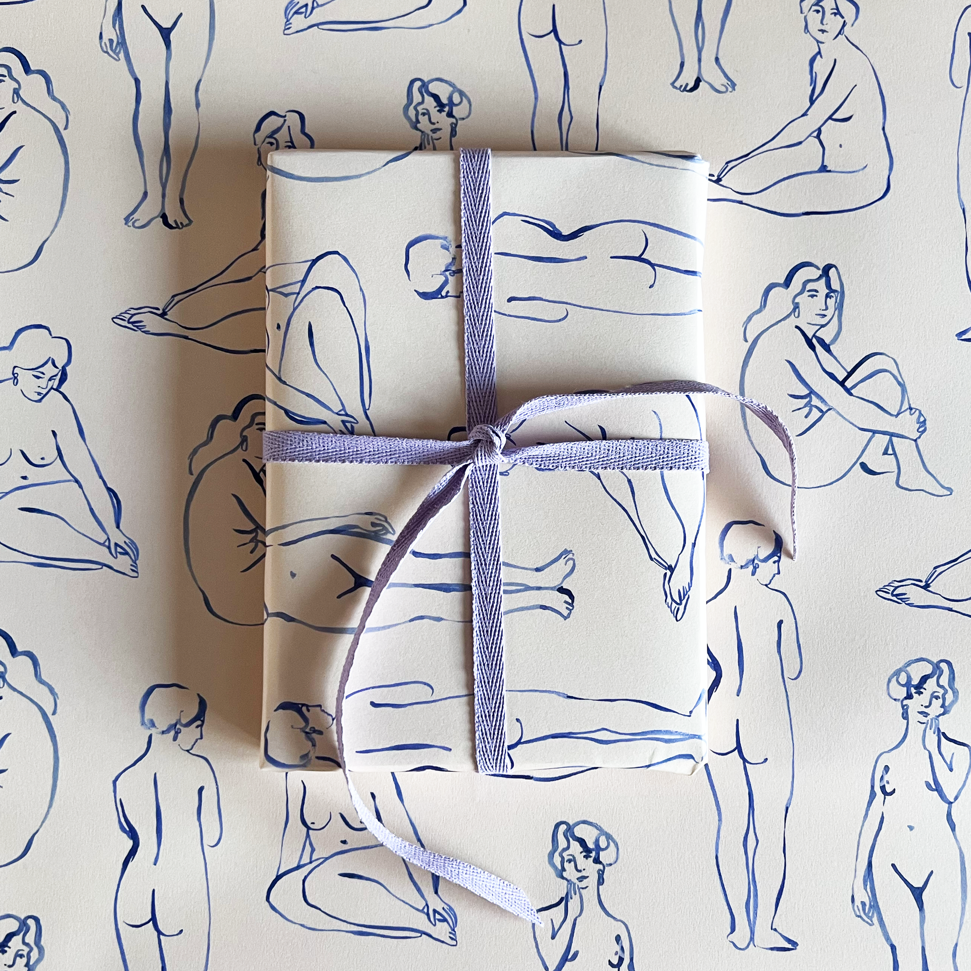 Nude_Stationery_Wrapping_Paper